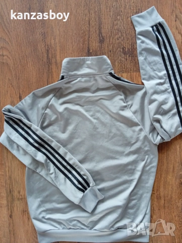 Mens Adidas Essentials 3 Stripe Track Jacket - мъжко горнище р-р S, снимка 7 - Спортни дрехи, екипи - 54037727