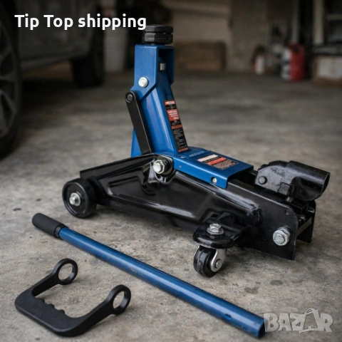 Хидравличен крик крокодил 3 тона - мобилен с колела, снимка 3 - Други инструменти - 53896929