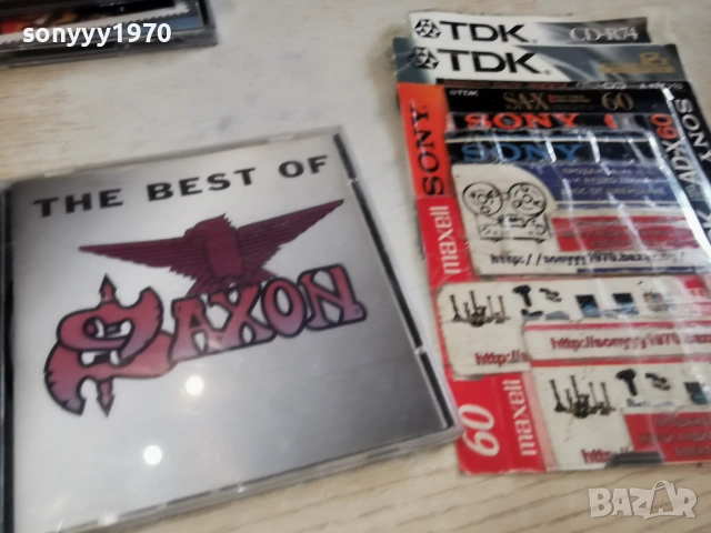 SAXON CD 3001261525, снимка 13 - CD дискове - 53284533