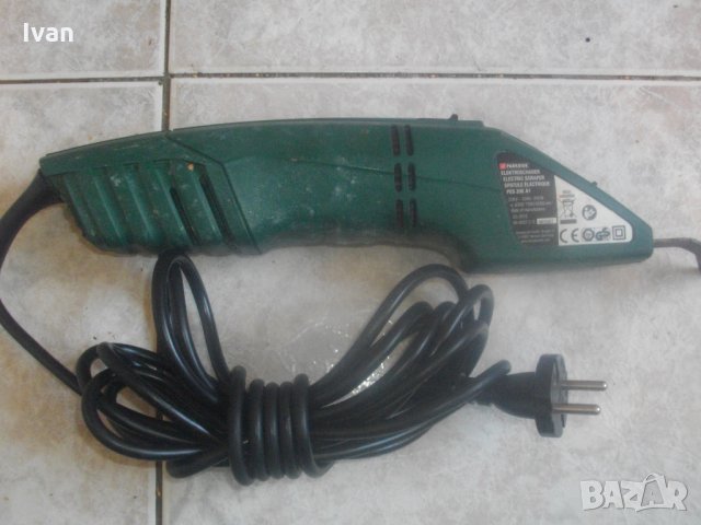 200 Вата-Електрическо Длето-Шабър-Почти Ново-Немско-Parkside PES200A, снимка 7 - Други инструменти - 33739915