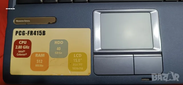 SONY VAIO FR415B(DE) , снимка 3 - Лаптопи за дома - 56513378