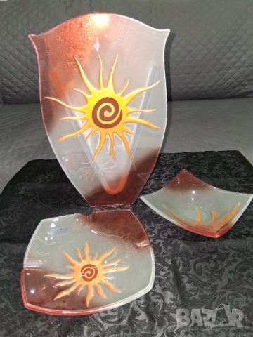 Moda Mostra Murano Mario Bizzotti 1970г. комплект, снимка 12 - Антикварни и старинни предмети - 51815316