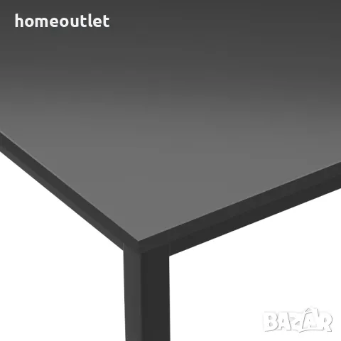 ПРОМОЦИЯ Компютърно бюро / маса в черно LD-AC120-BW, снимка 4 - Бюра - 50095687