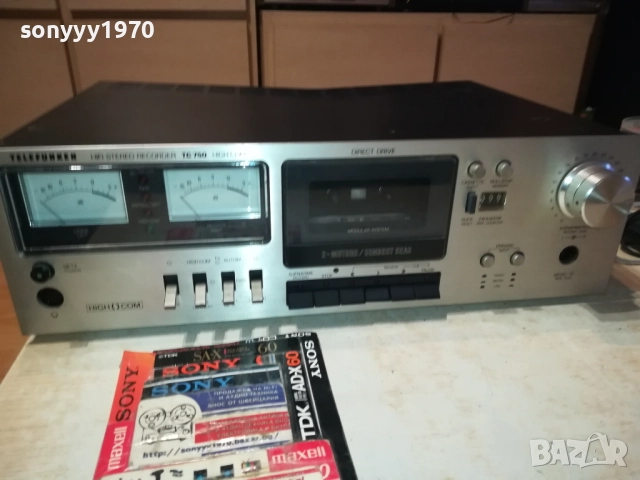 TELEFUNKEN TC 750 HIGH COM DECK 2 MOTORS-ВНОС SWISS 2009252202, снимка 3 - Декове - 51781936