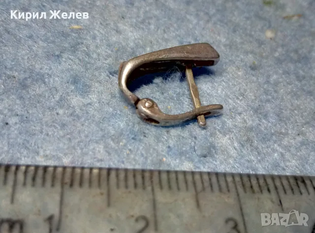 ЕЛЕГАНТНА СРЕБЪРНА ОБЕЦА СРЕБРО 925 ПРОБА РЪЧНА АРТ ИЗРАБОТКА АНГЛИЙСКО ЗАКОПЧАВАНЕ 12537, снимка 4 - Обеци - 49143915