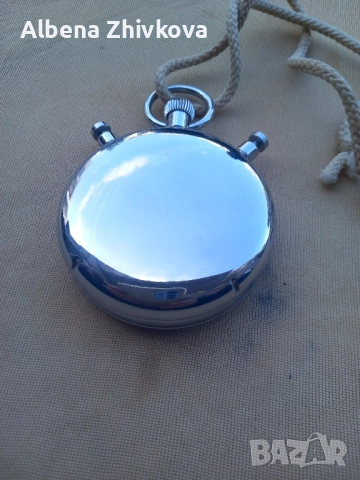 голям хронометър СССР Цепи секундата на 100тни, снимка 4 - Антикварни и старинни предмети - 52074045