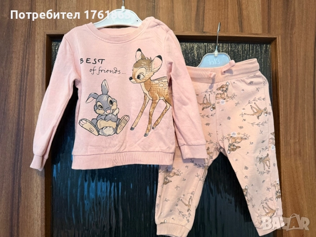 Дрешки за момиченце на 1 година, снимка 7 - Панталони и долнища за бебе - 52856595