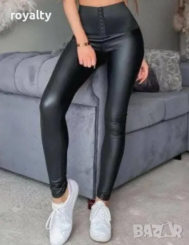 Оформящ кожен клин/панталон, снимка 3 - Спортни екипи - 48999309