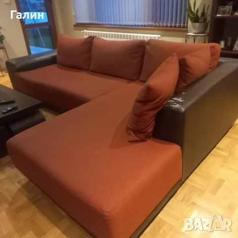Диван ъглов разтегателен , снимка 2 - Дивани и мека мебел - 55997714