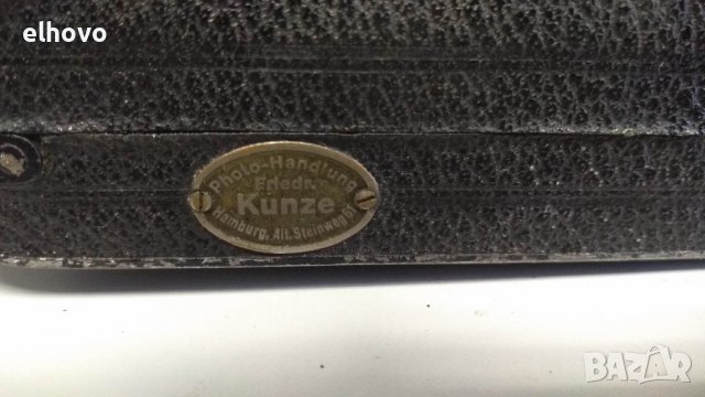 Стар фотоапарат Kunze, снимка 3 - Антикварни и старинни предмети - 38826660