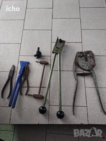 Тенекеджийски клещи за ламарина