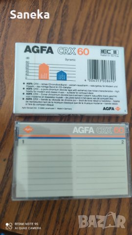 AGFA CRX 60, снимка 2 - Аудио касети - 37413507