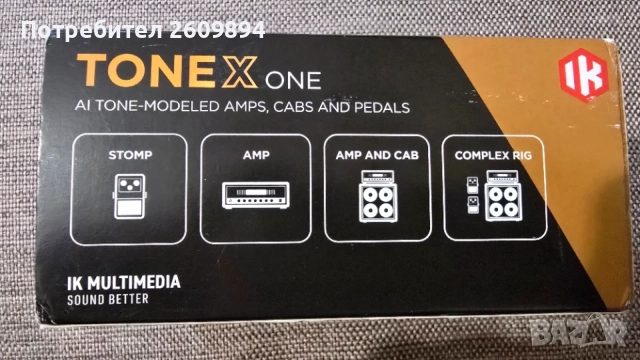 Tonex One mini modeling amp and еffects / Китарен Моделинг процесор , снимка 6 - Китари - 56080284