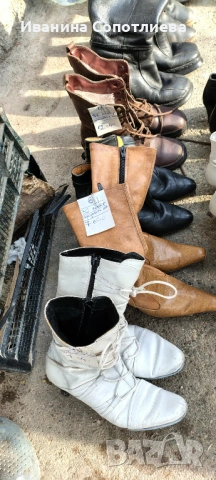 Продавам обувки и ботуши естествена и изкуствена кожа