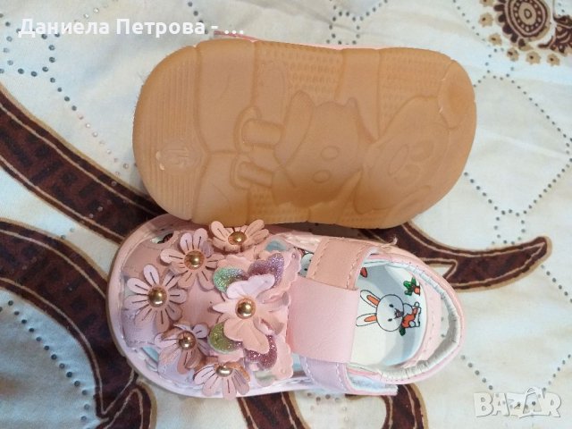 Бебешки сандали, снимка 2 - Бебешки обувки - 37205752