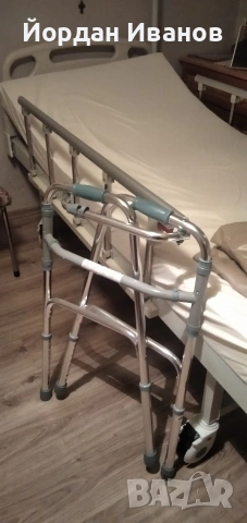 болнично легло, декубитален дюшек+ проходилка 