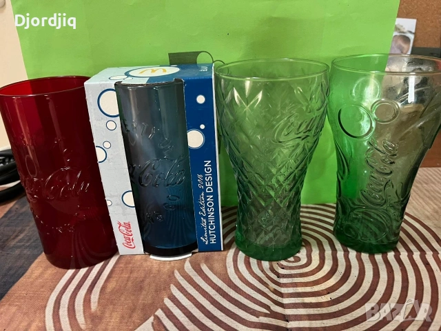 Чаши Кока кола, снимка 2 - Чаши - 53683849