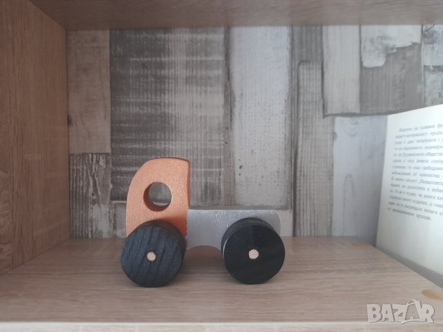 Дървено камионче, снимка 5 - Декорация за дома - 42707356