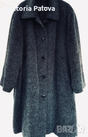Луксозно зимно палто 100% алпака, снимка 5 - Палта, манта - 52923661