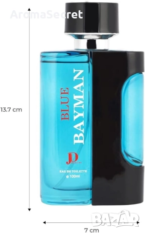 BLUE BAYMAN Eau De Toilette for Men 100ml. , снимка 6 - Мъжки парфюми - 51981631