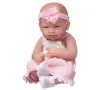 Кукла Junfa Pure Baby в розово 35см, снимка 3