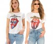  Дамска рок тениска Rolling Stones Модели,цветове и размери, снимка 1 - Тениски - 30379708