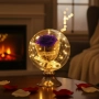 Лампа с роза и мека светлина – подарък, който остава и след празника, снимка 3