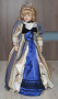 Порцеланова кукла със стойка , снимка 1 - Кукли - 44576308