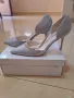 Супер елегантни сребристи обувки , снимка 1