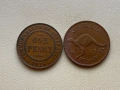 1 пени 1936, 1943,  Австралия , снимка 1