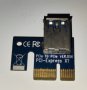 PCIe x1 to x16 Riser Разширител за козачка miner, снимка 3