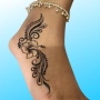 Ръчно рисувани временни татуировки с къна, снимка 1