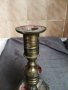 стар метален свещник, снимка 4