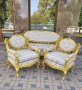 Италианска барокова холна гарнитура Silik 065, снимка 1 - Дивани и мека мебел - 42315068