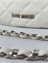 Нова дамска чанта Steve Madden - бяла капитонирана, снимка 3