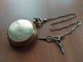 Позлатен джобен часовник "Elgin" с кюстек , снимка 17