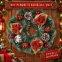 Декоративен коледен венец, снимка 1