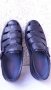 Мъжки кожени сандали, снимка 1 - Мъжки чехли - 40343236