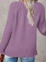 Дамски ежедневен моден плетен пуловер с V-образно деколте, 5цвята - 023, снимка 5
