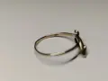 Дамски сребърен пръстен змия, снимка 1