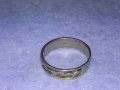 Стар СРЕБЪРЕН ХЕВИМЕТАЛСКИ ПРЪСТЕН СРЕБРО 925 АНГЛИЯ РОКЕРСКИ АРТ МОДЕЛ РЪЧНА ИЗРАБОТКА 40102, снимка 12