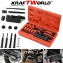 Комплект за разглобяване и занитване на вериги KraftWorld – универсален, #35–#630, снимка 2