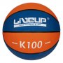 Промоция -40% отстъпка ! Стандартна баскетболна топка LIVEUP K100 Blue Orange ​No.7, снимка 1 - Баскетбол - 39911155