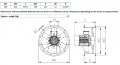 Противодимен вентилатор F300, 15000 m3/h, снимка 5