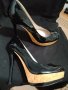 фешън обувки Zara Woman Platform Heels, снимка 2