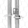 vidaXL Открита кучешка колиба с бягаща пътека 5x3x1,9 m, снимка 7