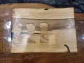 Ръчно изработена дъска от орех и смола, снимка 1