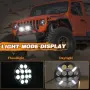 LED Халоген 9 инча Ø 218 мм/Работна лампа – NA550, снимка 4
