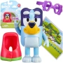 Bluey Блуи комплект фигурка с аксесоари Баба блуи с очила, снимка 2