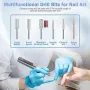 NAILGIRLS Безжична електрическа бормашина за нокти, 35000RPM преносима електрическа, снимка 3